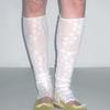 BadBlue Milky Way Leg Warmer White