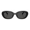 Coach Logo Design Oval Sunglasses Unisex sunglasses Black 0HC8448U-500287