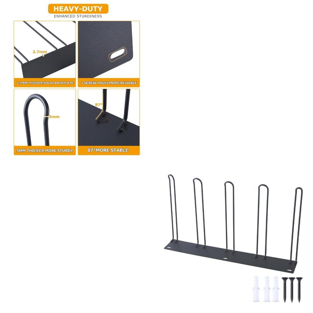 Space Saving Boot Rack Durable Wall Mounted Shoes Holder Simple Long Boot Storage Shelf Practical Boot Rack CN
