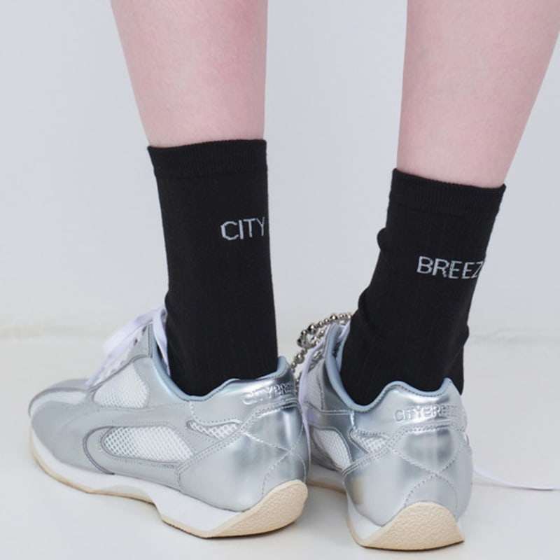 CITYBREEZE CITY&BREEZE Long Socks_BLACK