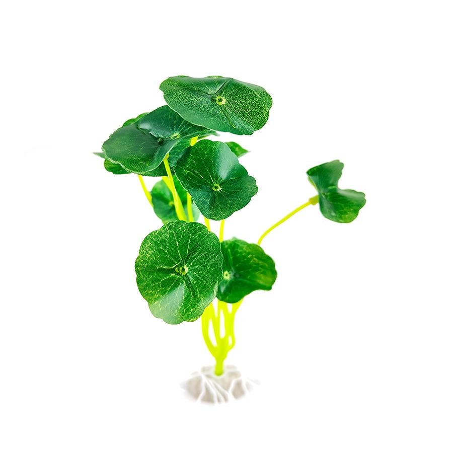 1 PC Plastic Lotus Leaf Grass Plants Artificial Aquarium Decorations Plants Fish Tank Grass Flower Ornament Decor