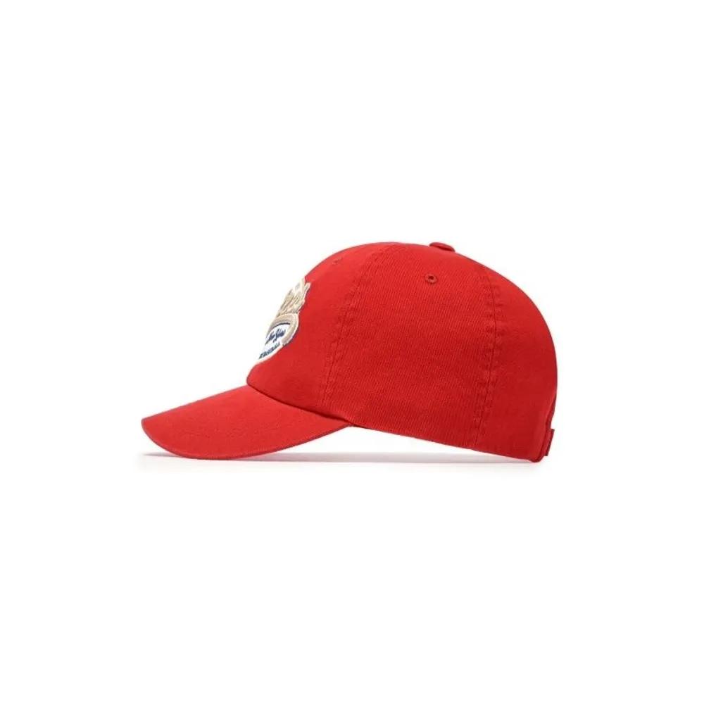 Unisex Street Oval Cursive Unstructured Ball Cap 3ACPV016N-50RDS
