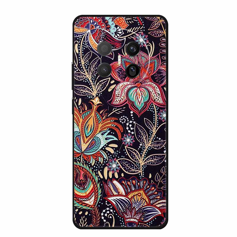3D Emboss Case For Huawei Mate 70 Air 5G Phone Case Coque Flowers Silicone Soft Back Cover For Huawei Mate 70 Air 2025 Case Capa