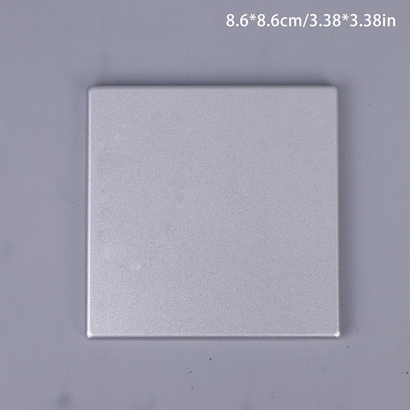 Self-Adhesive Switch Socket Decorative Panel Plate Wall Hole Cover Abs Universal Blank Panel Cover Home Hardware