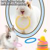 bunny Ferrule Toy Interactive Training Chew Toy Random Ice Cream Cone Shaped Pet bunny Ferrule Toy To Relieve Boredom Toys