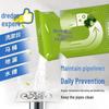 Bubble Power Pipe Unclogger: Oxygen-Infused Drain Cleaner & Deodorizer for Kitchen and Bathroom