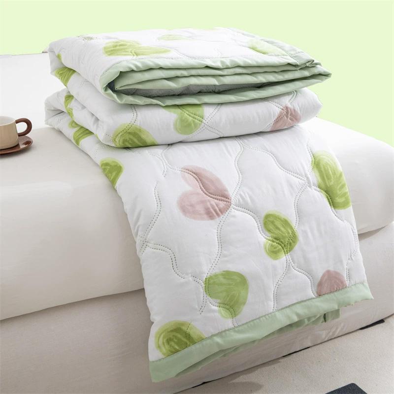 

1PC Floral Style Breathable Air Conditioning Blanket Adults Kids Thin Quilt Skin-friendly 200*230cm
