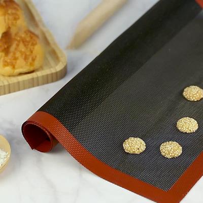 Antihaft-Backmatte aus perforiertem Silikon, hitzebeständig, für den Backofen, Backblech für Kekse, Brot, Macaron, Backgeschirr, Küchenzubehör, Backwerkzeug