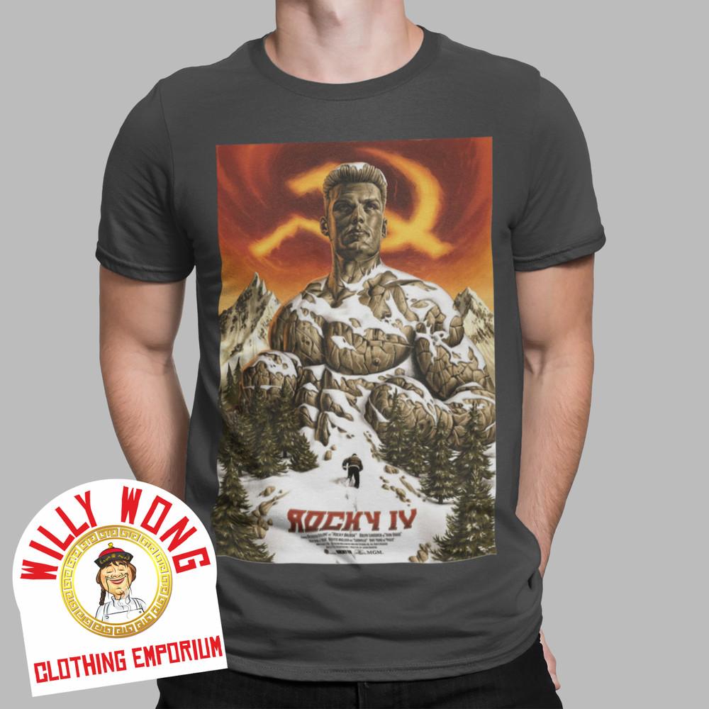 ROCKY 4 T-SHIRT IVAN DRAGO BOXER MOVIE RETRO RUSSIA TEE 80S ICON STALLONE CHAMP Unisex T-Shirt