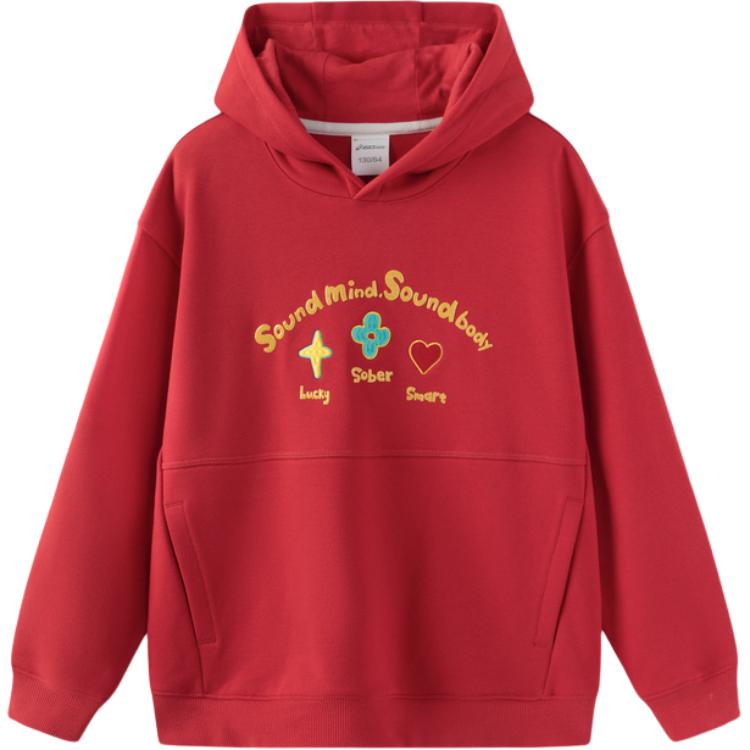 Asics x YISHUJIA,LIANMINGKUAN Sweatshirt Urban Trendy Red Teenagers 331251213003-0601 110