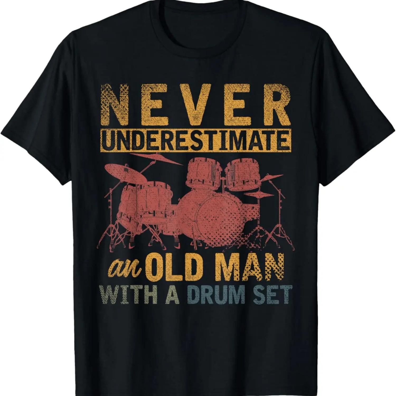 Christian Drummer In Jesus Name I Play Drums - Worship T-Shirt S