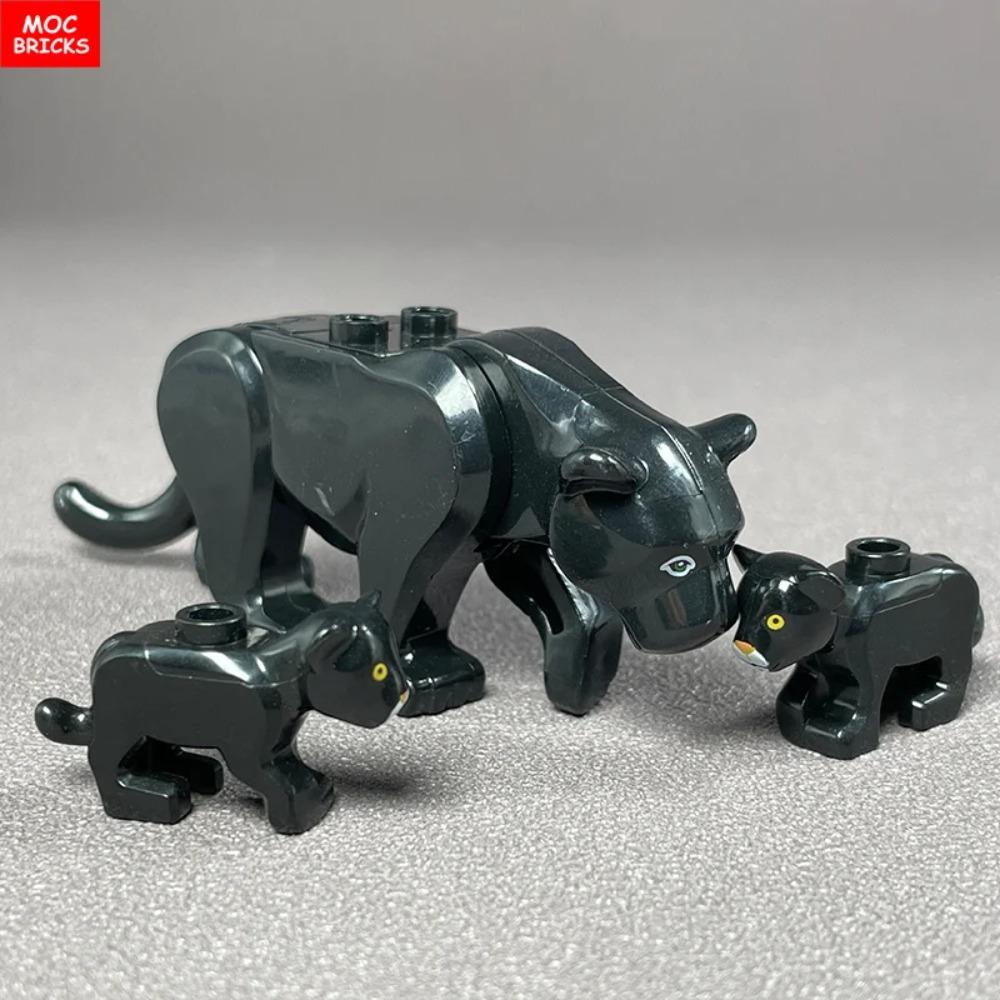 Cărămizi MOC Subarboret Junglă Animal de Pădure Maimuță Capră Girafă Pasăre Bufniță de Noapte Accesorii Blocuri de Construcție Jucării Cadouri