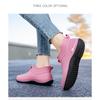 Ladies' Fashionable Outdoor Daily Leisure Anti Slip Waterproof Wear Resistant Rain Shoes Rubber Shoes