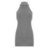 Mid-high Neck Waist Slimming Outward Wearing Small Vest Mid-length Wool Casual and Versatile Sleeveless Top for Women