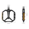 ROCKBROS 1 Pair Bicycle Pedals Aluminum Alloy Mountain Road Bike Pedals Anti-Slip Foot Pedals
