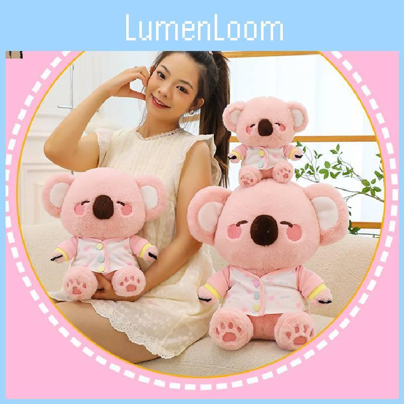 In Koala Pink Clothes Plush Toy Cartoon Stuffed Dolls Decoration Gifts Kids