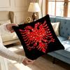 Cuscino con Logo Bandiera Albanese Illirica per Camera da Letto, Auto, Caffetteria, Stanza e Salotto Copricuscino Decorativo per Divano