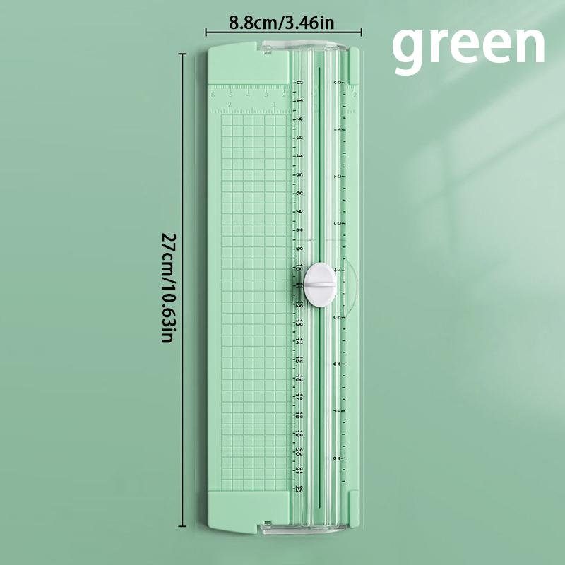 A4 Bidirectional Cutting Paper Cutter With Pull-Out Ruler For Photo Trimmers Scrapbook Lightweight Cutting Mat Machine
