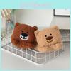 Bear Cute Plush Pencil Case Organizer With Spacious Storage For Kids Teens And