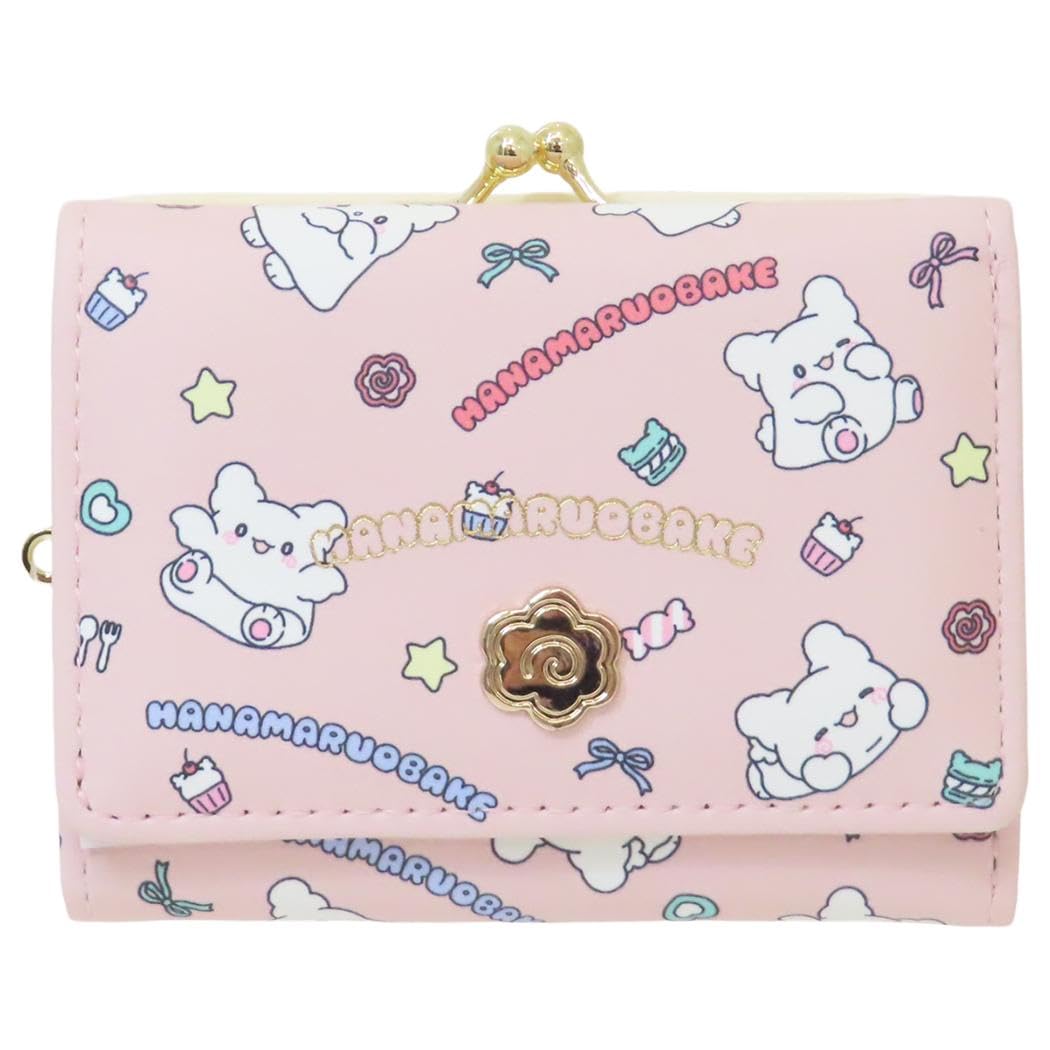 

Aldi Hanamaru Obake Clasp Wallet Pink HO1-2PK розовый