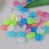 4.5cm Luminous Stones Dark Pebbles Fish Tank Glow In The Aquarium Rocks Pebbles