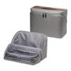 Sonic Storage Box Ribigaku Open Study Bag Gray LV-2130-GL