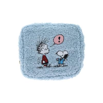 Stationery Snoopy Goods Pouch Square Light Blue S2338467 Sun-Star