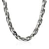 2026 Women's Fashionable 18K Stainless Steel Jewelry Set Chunky Link Necklace Bracelet Combo Big Olive Shaped Jewelry