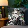 Mudrock Game A-Arknights Pillow Case Fashion Square Pillowcase Bedroom Sofa Room Ins Decoration Leisure