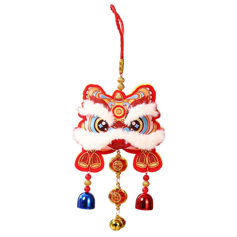 2026  Year Auspicious Lion Awakening Pendant Bell Ornament Celebrating The Lunar  Year Of The Horse