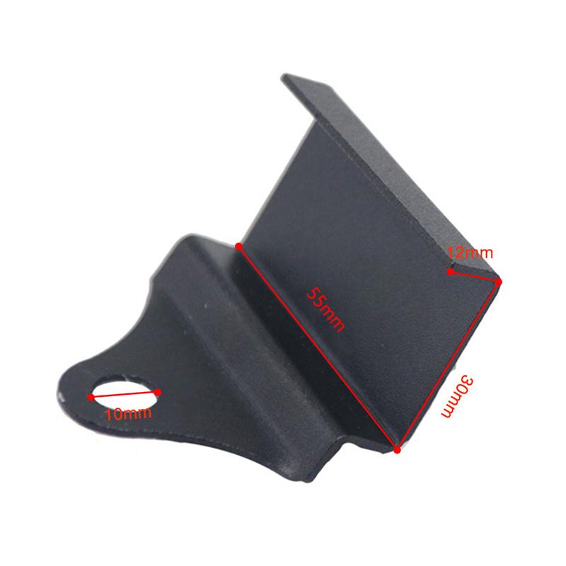 Meter Bracket Aluminum Square Bracket Holder For Motorcycle Water Temperature Voltmeter Tachometer Mounting Holder Universal