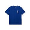 New Era MLB Series New York Yankees Letter Print Casual Crew Neck Short Sleeve T-Shirt Unisex Tops Blue 13546444