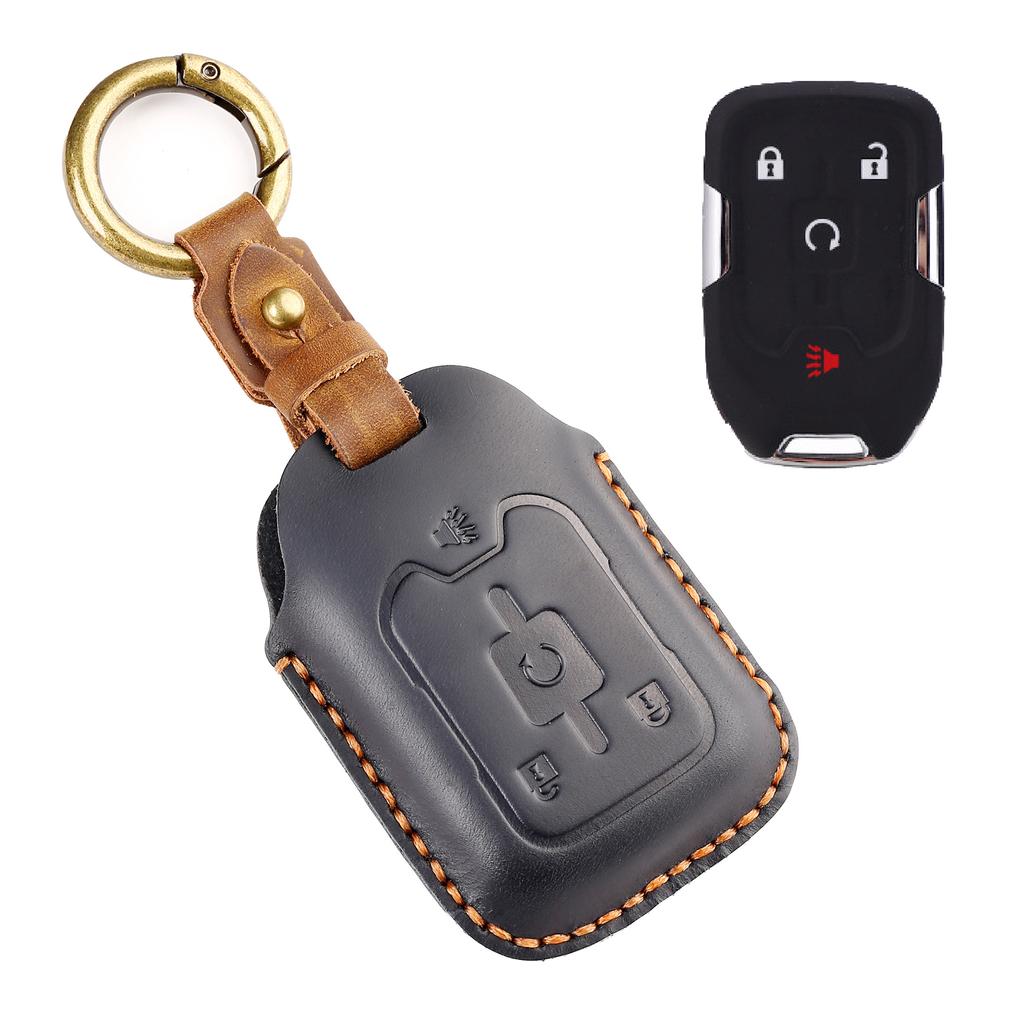 Kožený obal na klíčenku pro CHEVROLET Silverado GMC