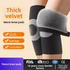 Autumn Winter Warm Knee Pads Thick Rabbit Fur Like Joint Support for Running Elderly Cold Legs Protection