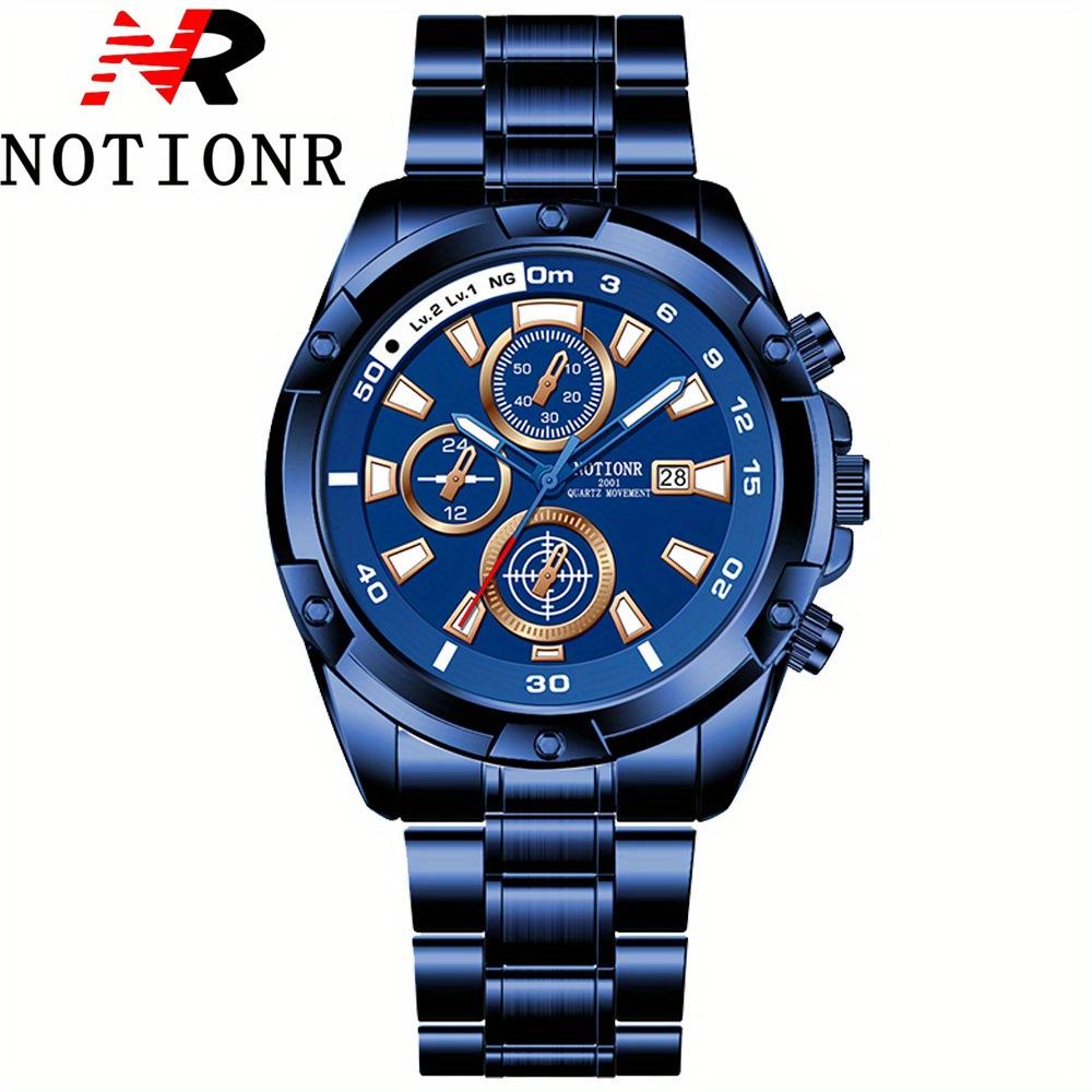 Men'S Business Casual Stainless Steel Strap Men'S Quartz Watch