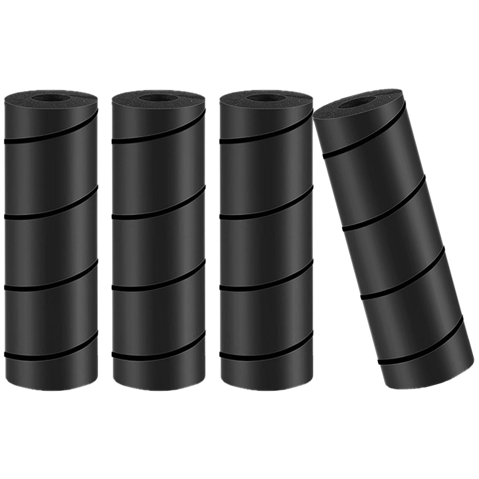 

Комплект из 4 накладок-протекторов для ножек кровати, обитых пеной высокой плотности, домашний аксессуар для защиты пола и мебели