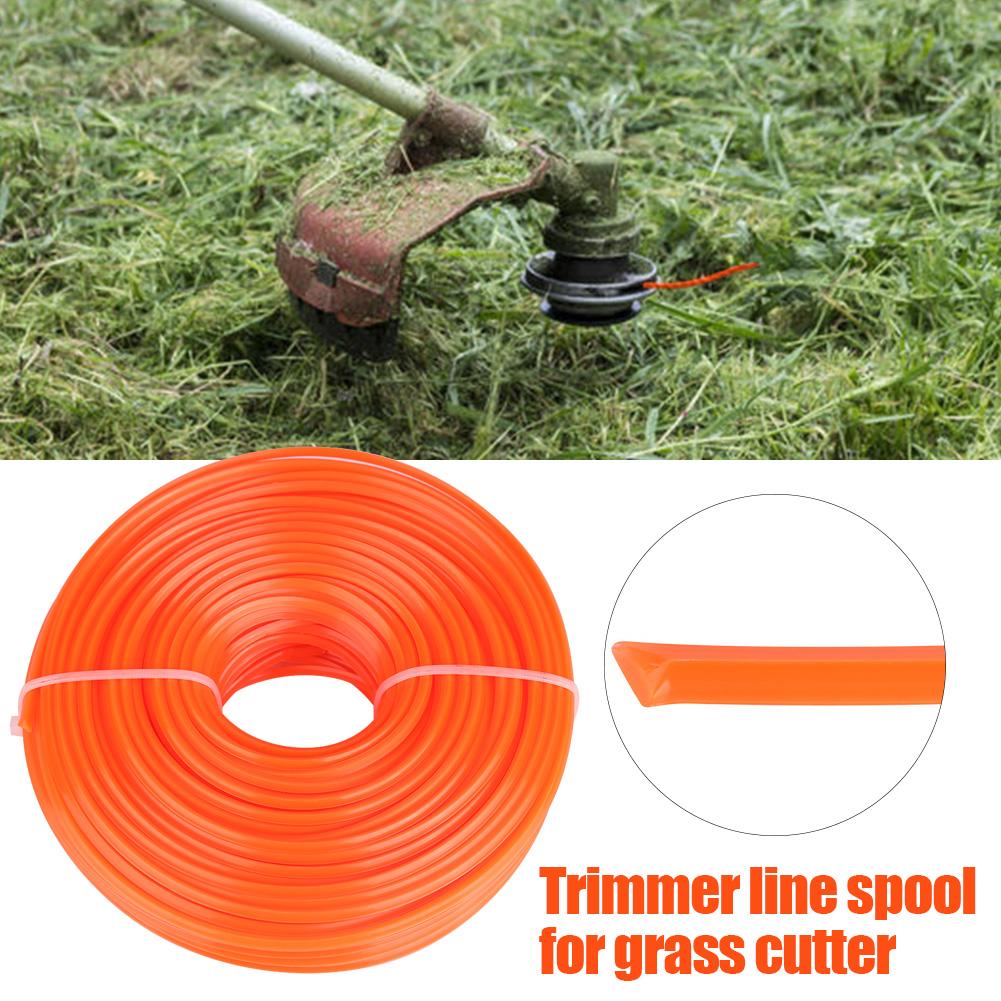 3mm Trimmer Line Nylon Cord Wire Square String Petrol Grass Trimmer 50m