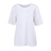 Shop   Women Simple Slim Plain Tee Dark Red Dai Wsh 0240