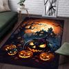Halloween Pumpkin Head Pattern Rug Carpets for Bedroom Living Room Sofa Mat Creative Door Mat Dressing Room Rugs Play Mats Gifts