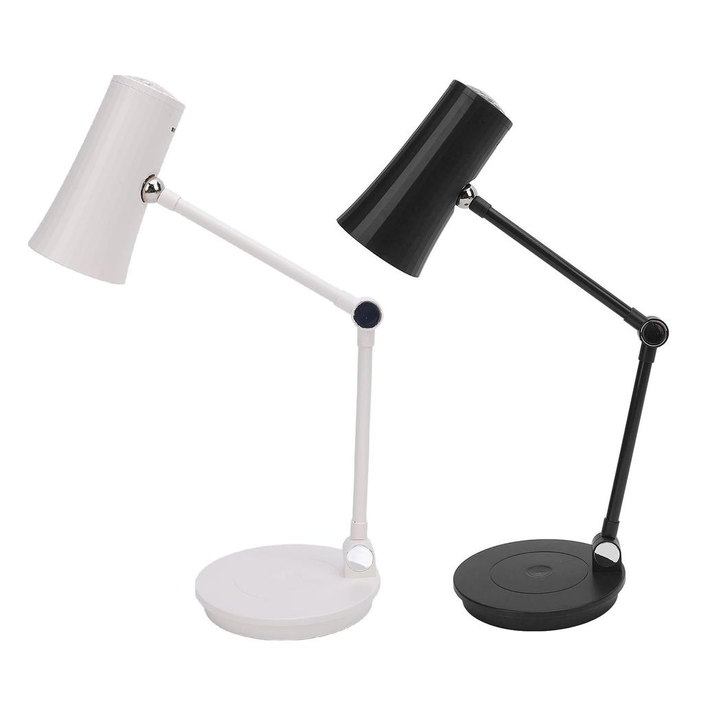 Cordless Desk Lamp 3 Color Temperature Touch Control Magnetic Charging LED Desk Lamp with RGB Projec
