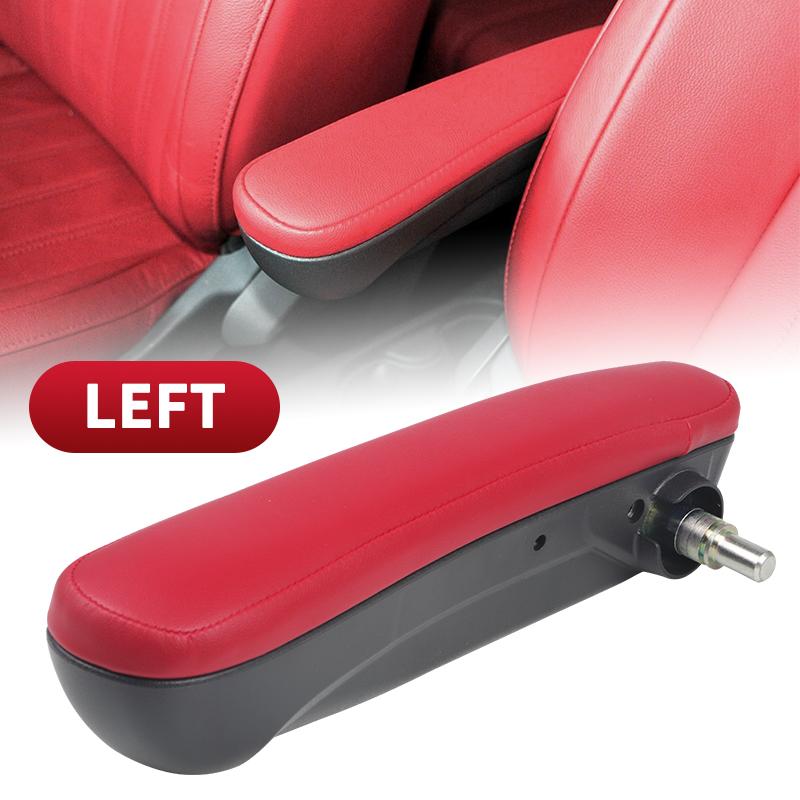 Car Front Seat Armrest Multi Style Front Left Right Inboard Armrest 6BV48KRLAA 6BV31KRLAA For 2016-2019 Fiat 500 Auto Accessorie Red Left