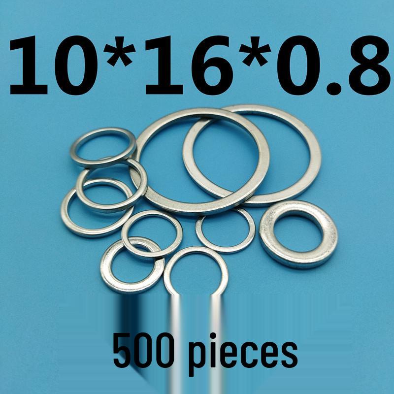 Thickened Galvanized Iron Flat Washer: Small Outer Diameter, Narrow Edge