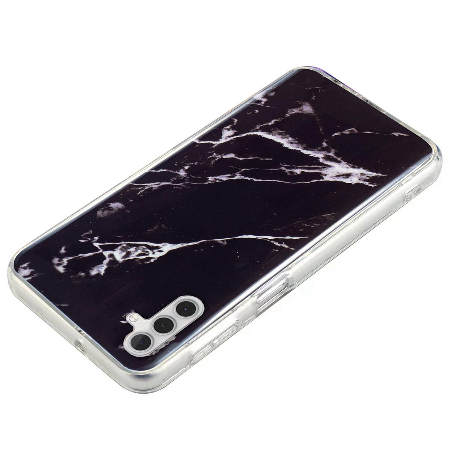 

Soft TPU Case for Samsung Galaxy A13 5G/A04s 4G IMD Marble Pattern Phone Cover Grey