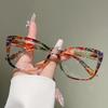 Vintage Square Reading Glasses Women New Fashion Full Rim Blue Light Blocking Eyewear Trendy Presbyopia Optical Frames