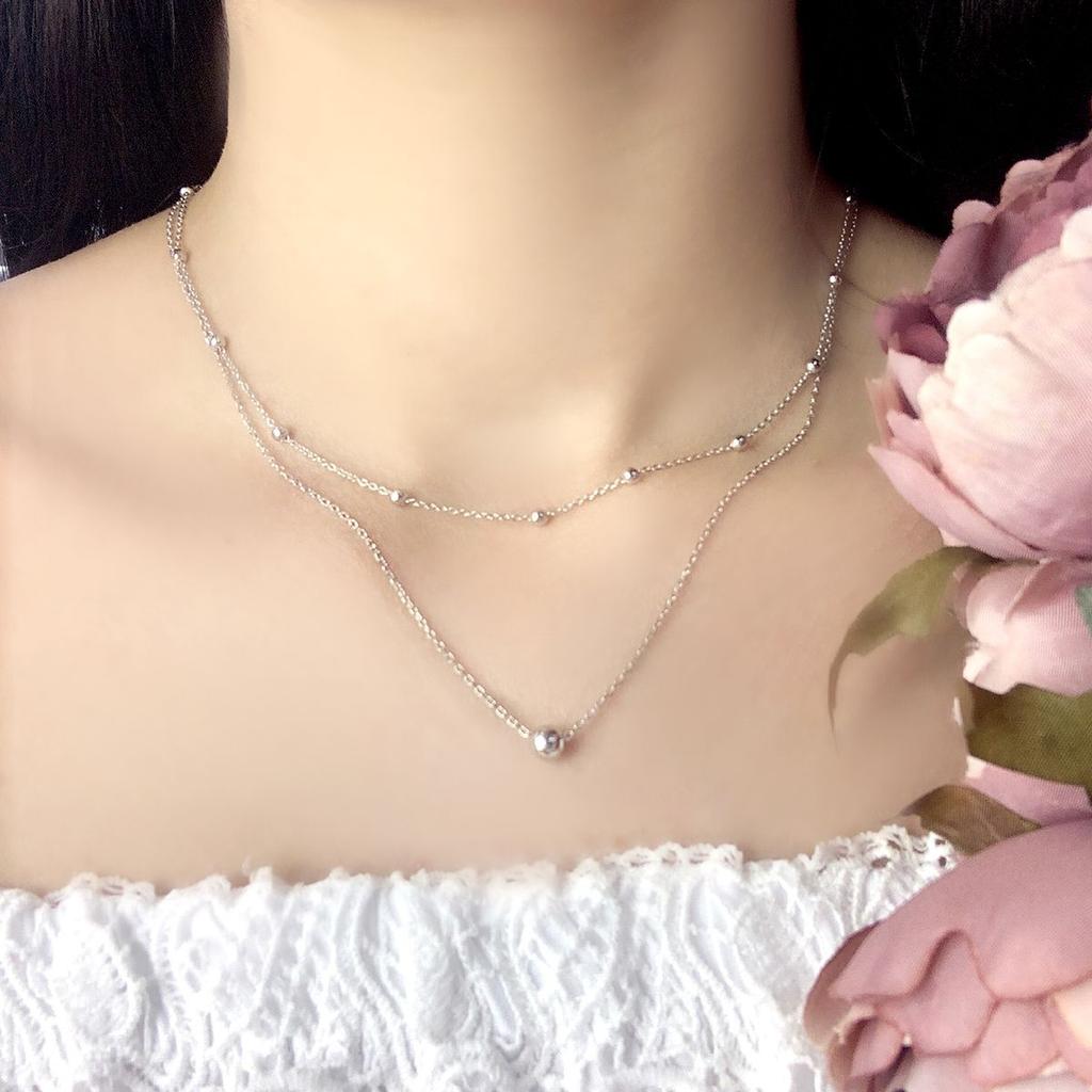 Silver Necklace Without Stones, Product Weight 4.41 G (1953136)