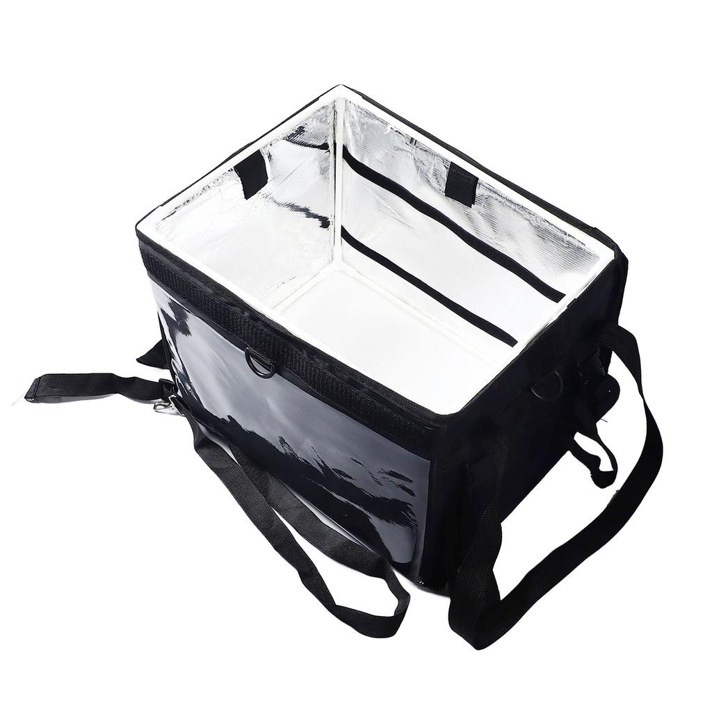 Insulated Food Delivery Bag 48L Pizza Delivery Bags for Hot and Cold Food Commercial Catering Bag Reusable Warming Bag