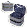 Portable Double-Layer Nail Polish Storage Handbag - Holds 30 Bottles