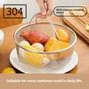 New Frying Sieve Multi Functional Fryer Basket Frying Basket with Handle Must Have Kitchen Accessory for Deep Fried Delights