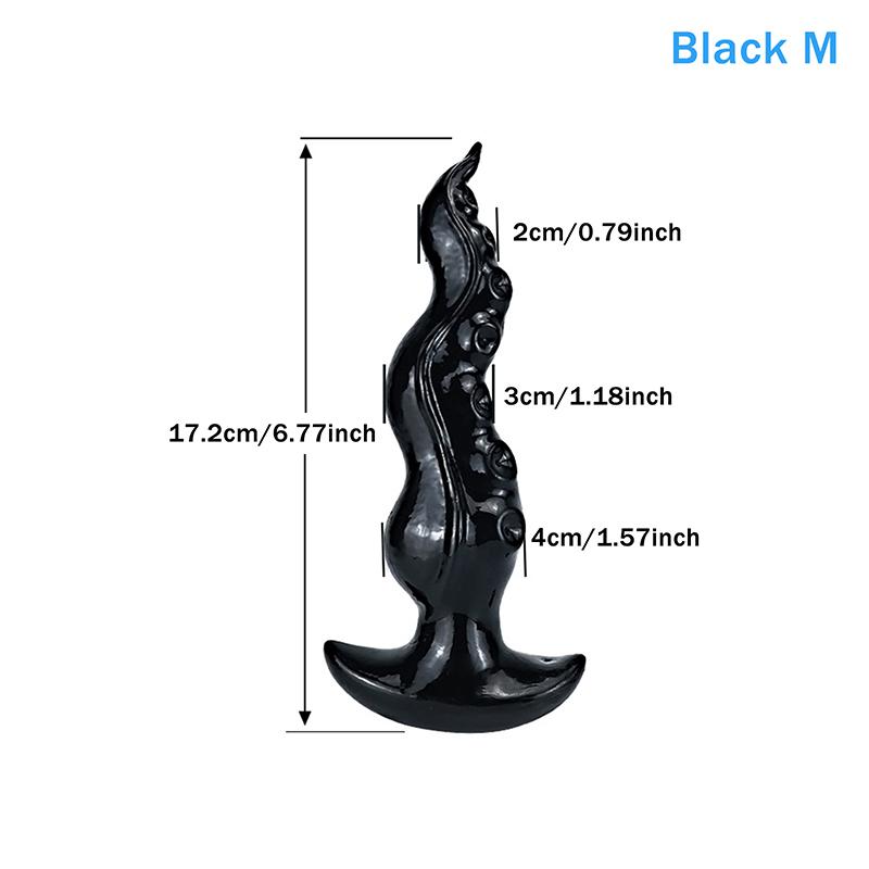 Sex Toy For Squid Tentacle Anal Plug Clear Dildo Butt Plug Masturbator Anal Toy Prostate Stimulator Anal Dilator Men Women