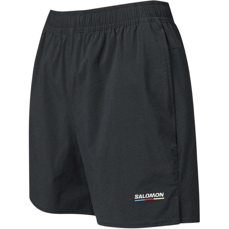 Salomon Blast Race Flag Fashion Comfortable Outdoor Sports Versatile Casual Shorts Unisex Shorts Black C28224